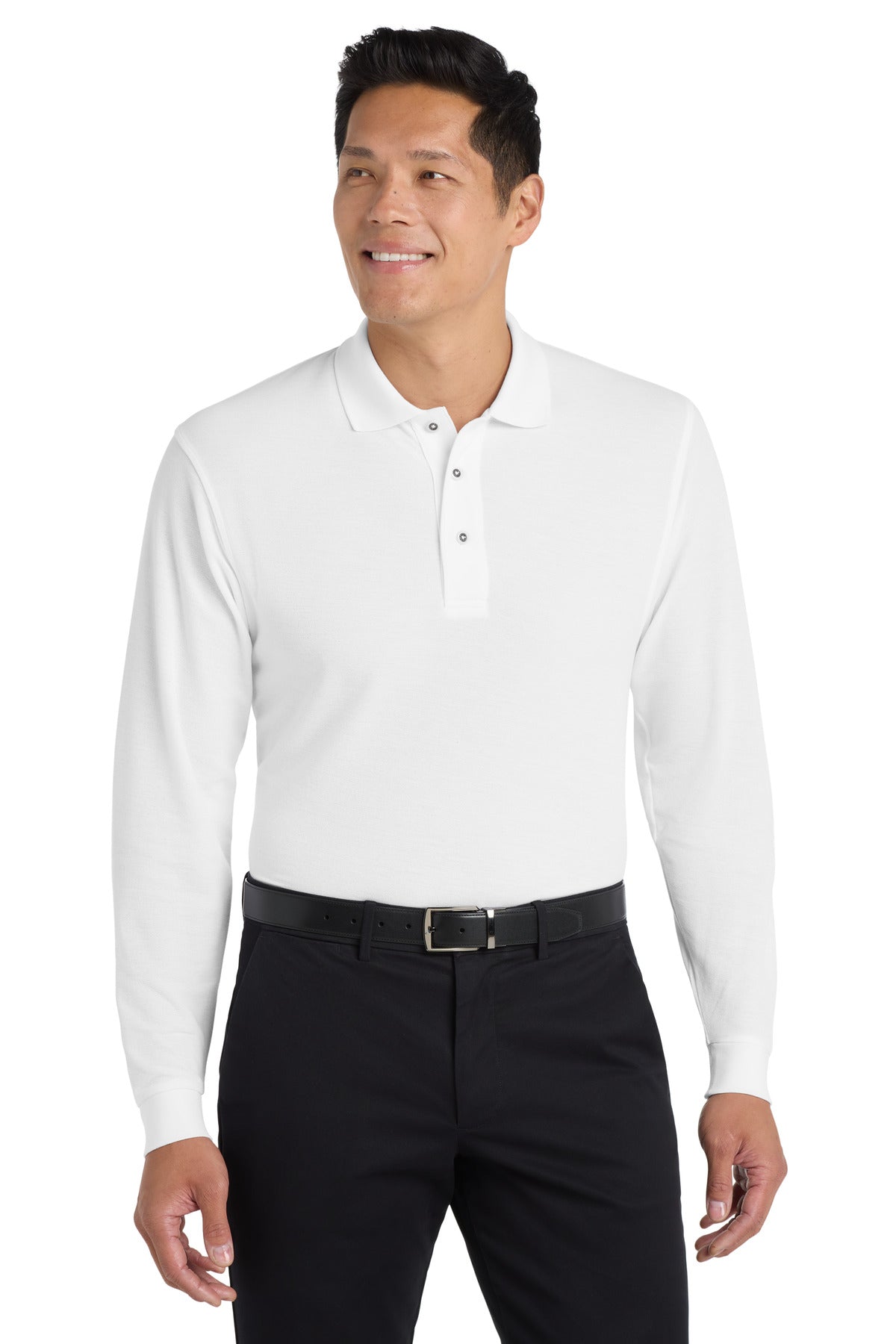 Port Authority ® Silk Touch™ Long Sleeve Polo. K500LS