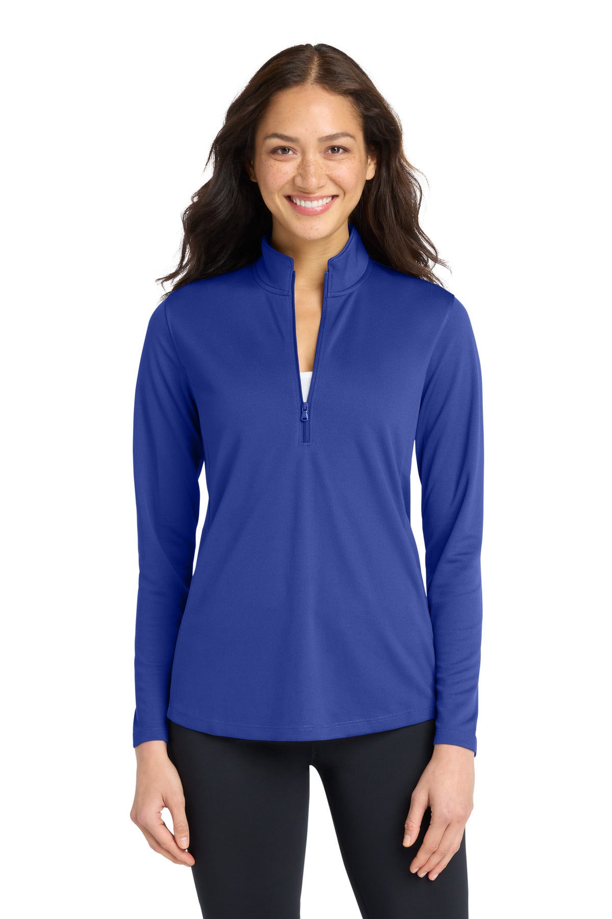 Port Authority ® Women's Dry Zone ® UV Micro-Mesh 1/4-Zip LK112