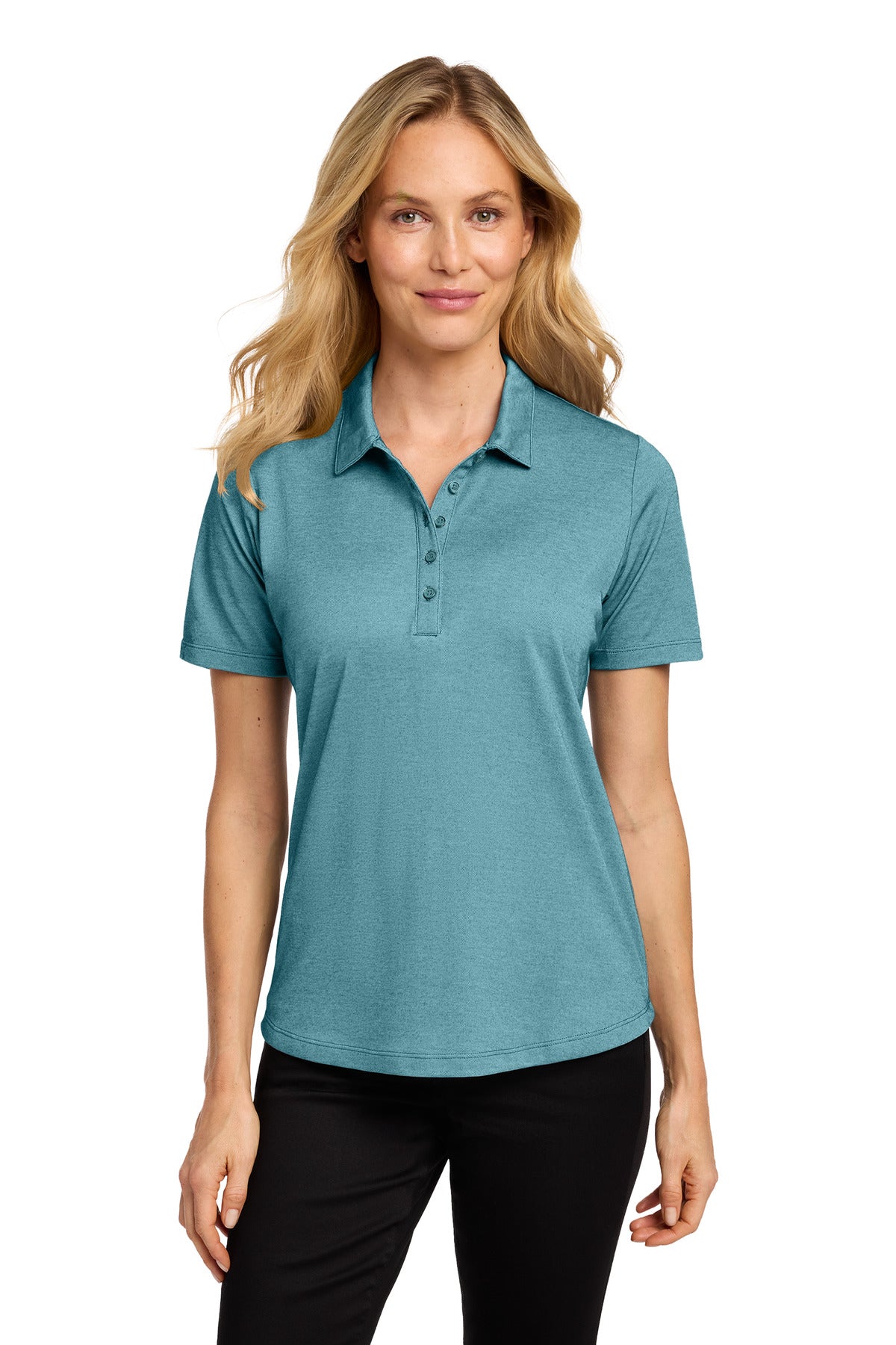 Port Authority ® Women's Fine Pique Blend Polo LK830