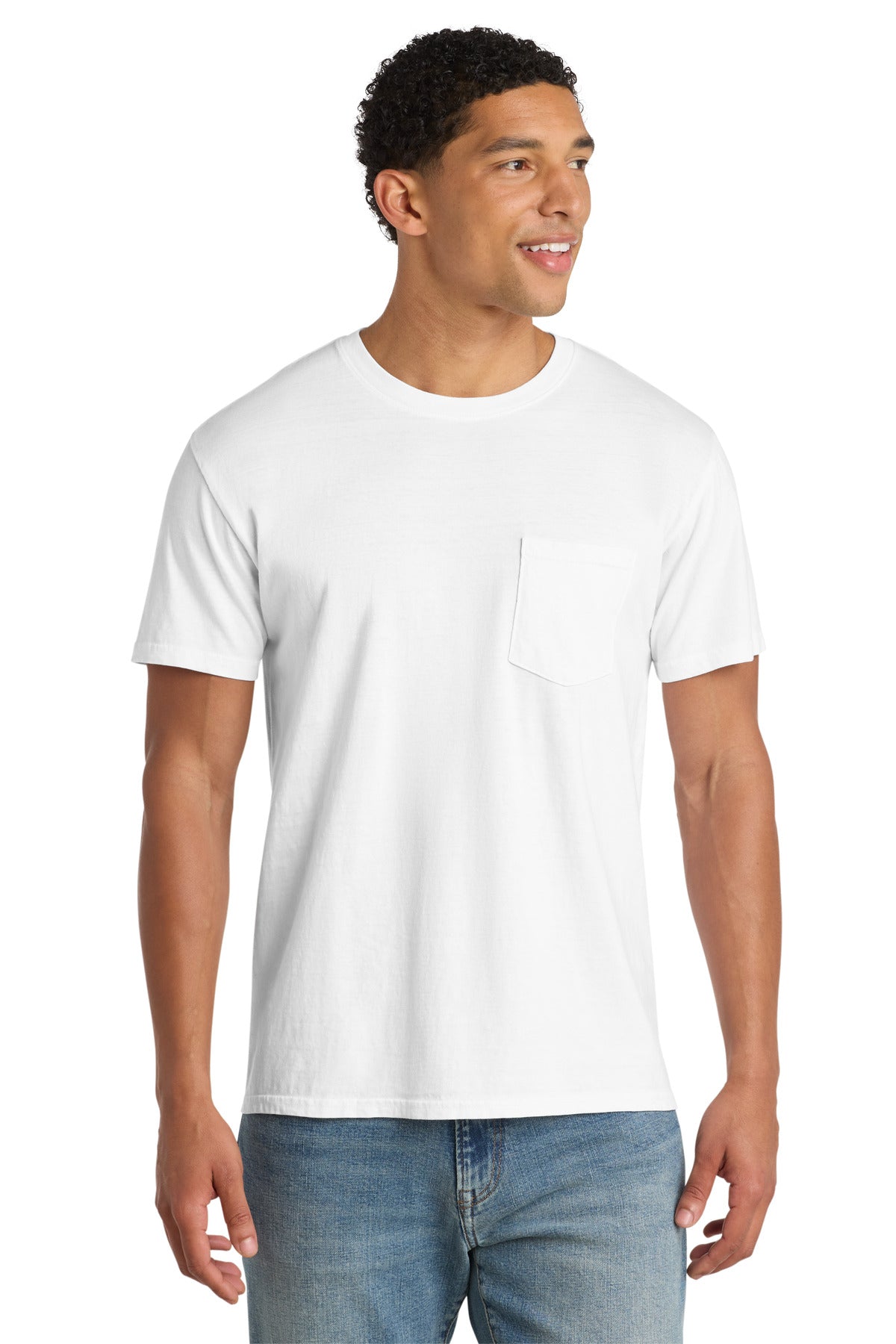 Port & Co ™ Beach Wash ® Garment-Dyed Pocket Tee. PC099P