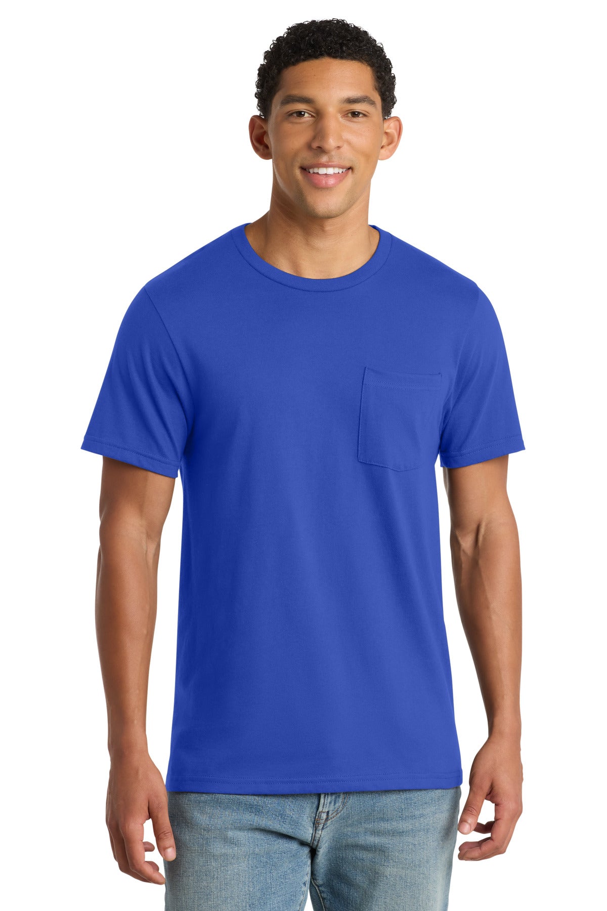 Port & Co ™ Bouncer Pocket Tee PC600P