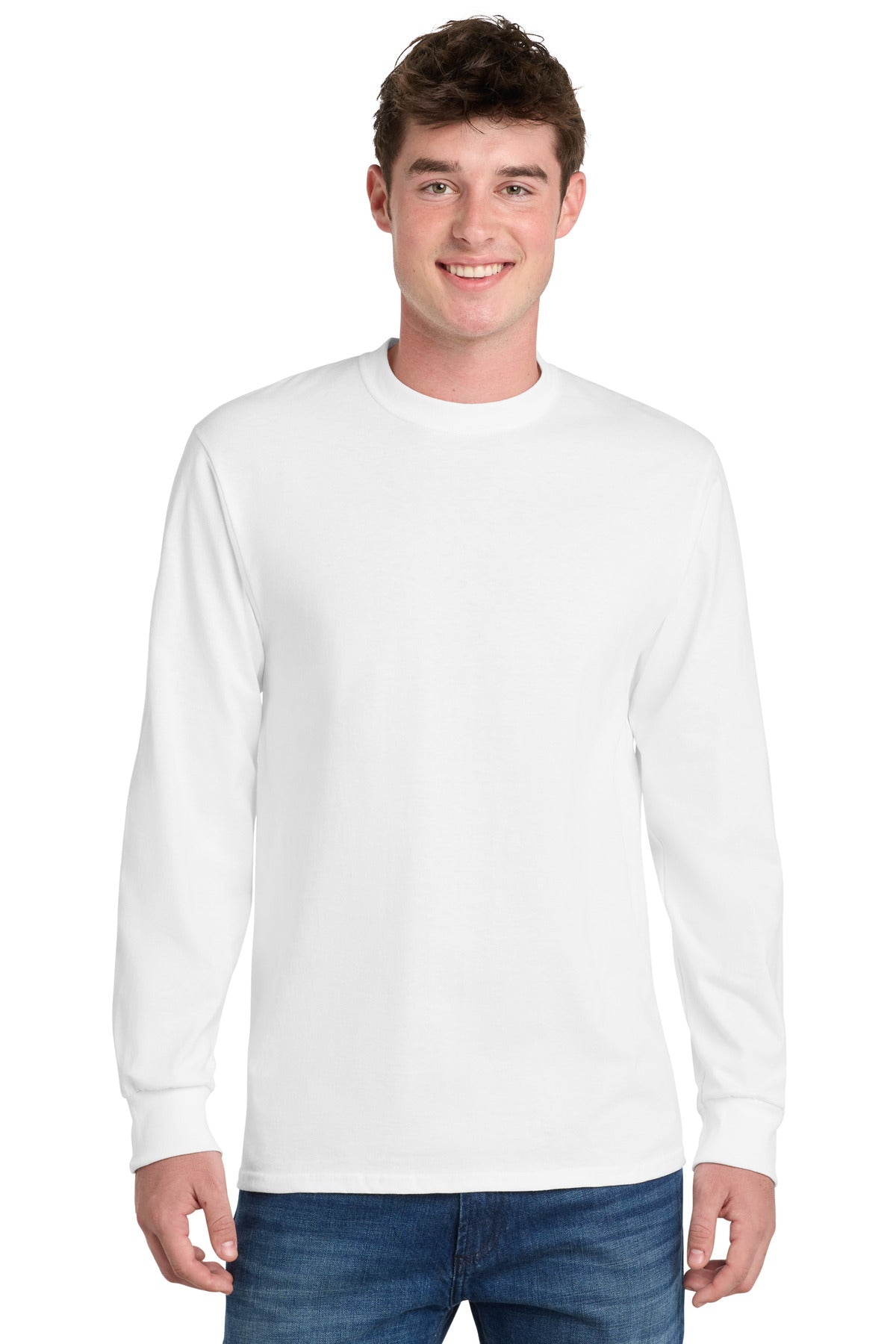Port & Co ™ Tall Long Sleeve Essential Tee. PC61LST