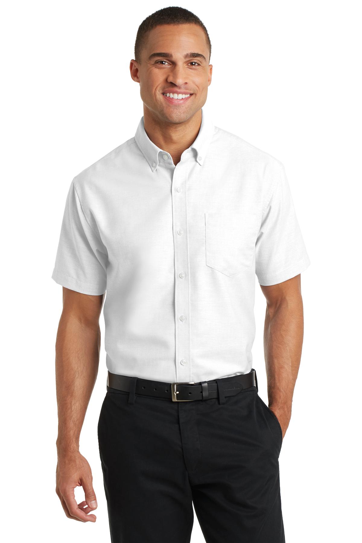 Port Authority ® Short Sleeve SuperPro ™ Oxford Shirt. S659