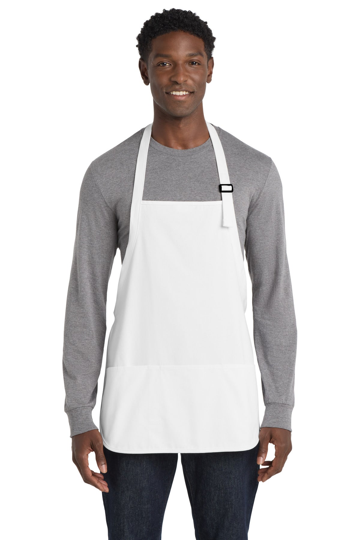 Port Authority ®  Medium-Length Apron with Pouch Pockets.  A510