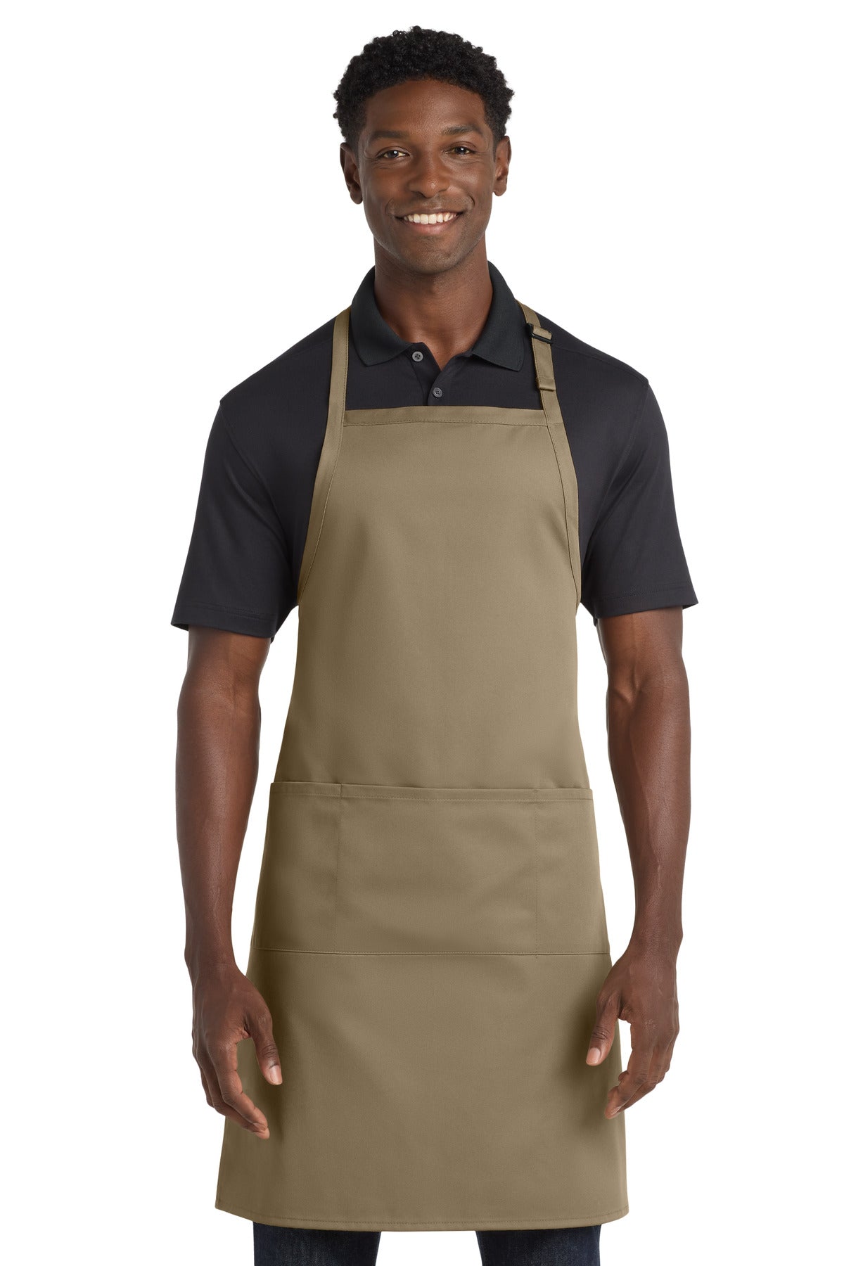 Port Authority ®  Easy Care Extra Long Bib Apron with Stain Release. A700