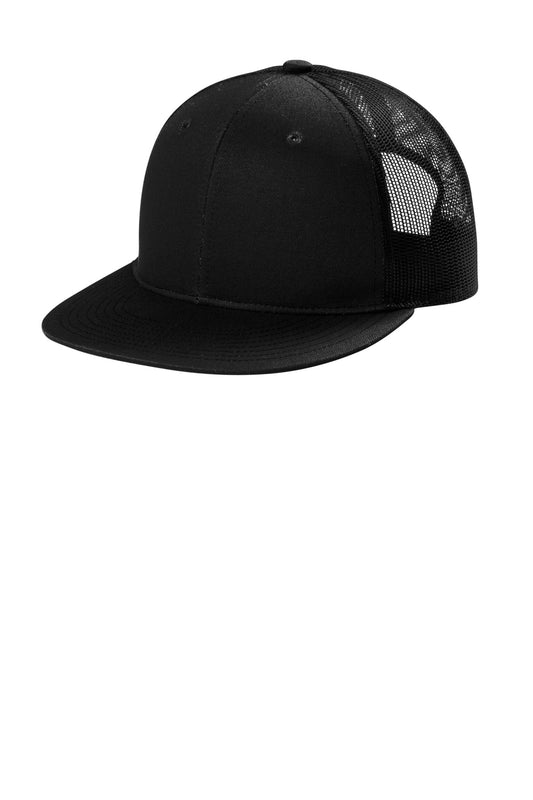 Port Authority ®;  Snapback Flat Bill Trucker Cap C117