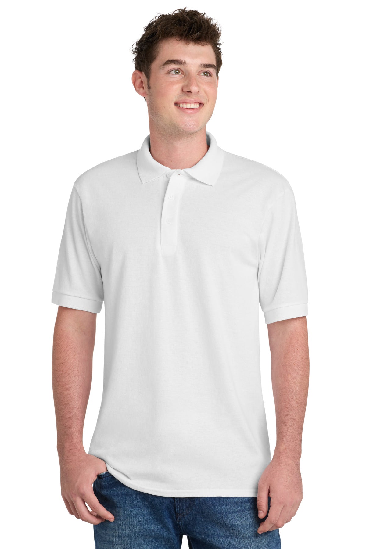 Port & Co ™  Core Blend Jersey Knit Polo. KP55