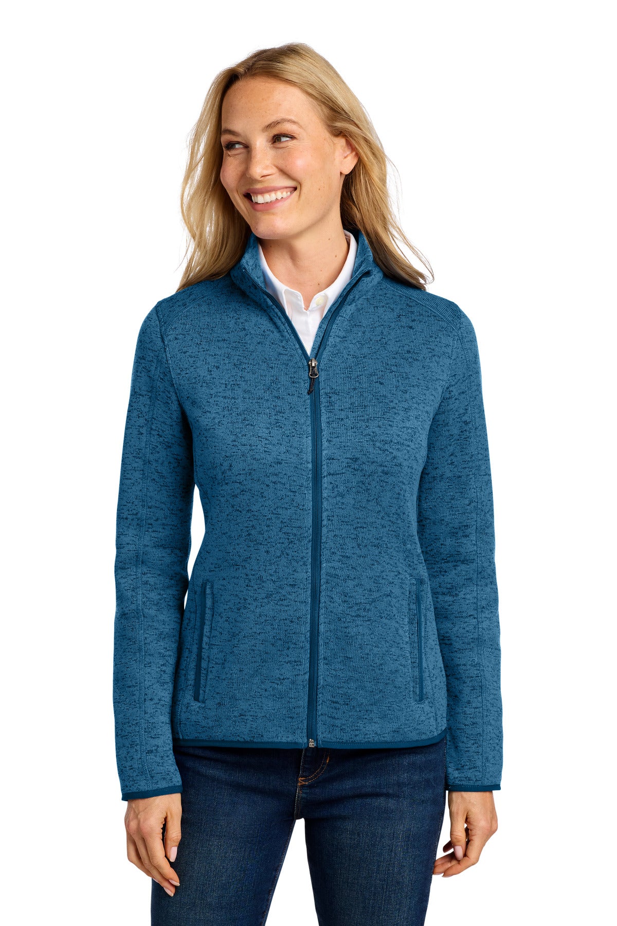 Port Authority ®  Women's Sweater Fleece Jacket. L232