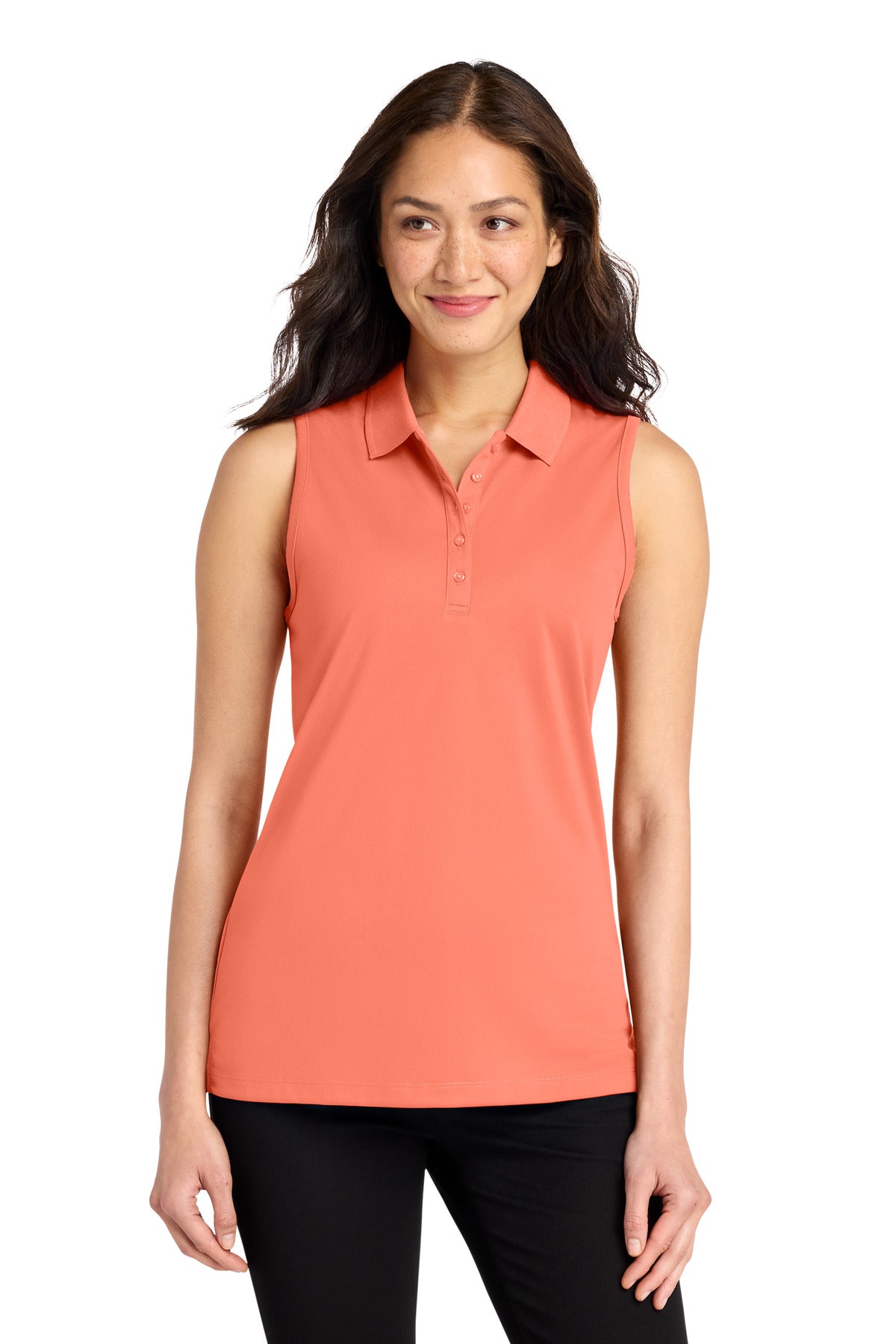Port Authority ®  Women's Dry Zone ®  UV Micro-Mesh Sleeveless Polo LK110SV