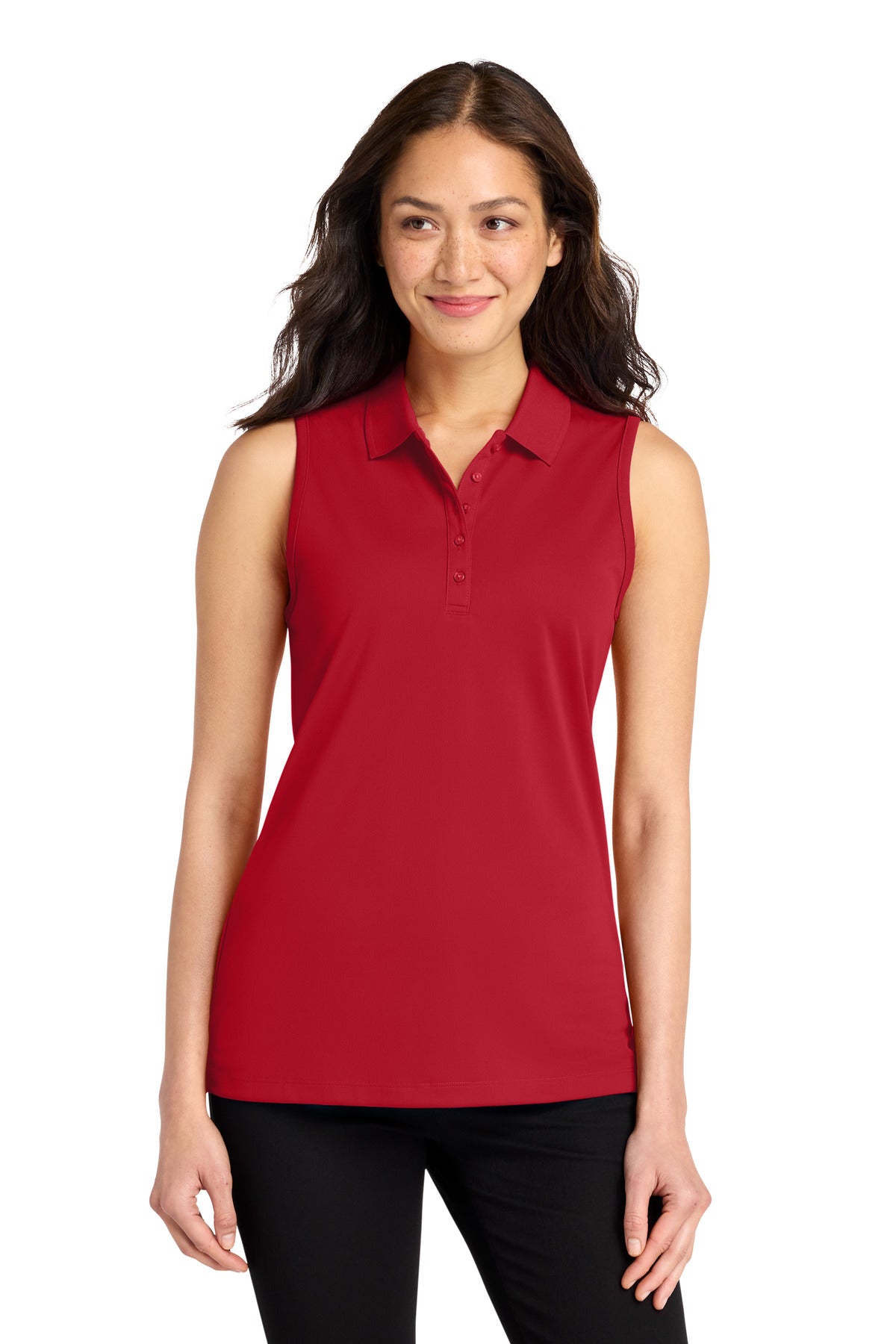 Port Authority ®  Women's Dry Zone ®  UV Micro-Mesh Sleeveless Polo LK110SV