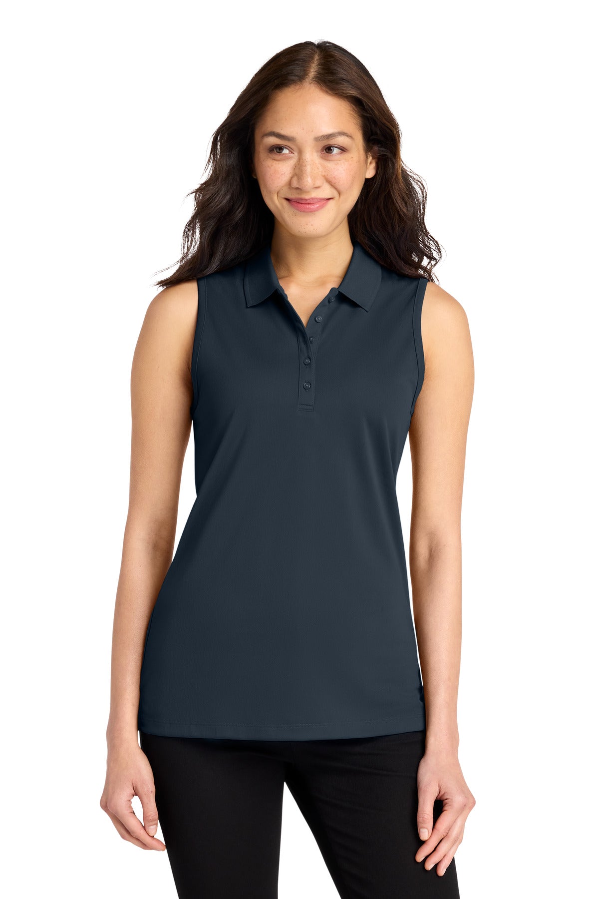 Port Authority ®  Women's Dry Zone ®  UV Micro-Mesh Sleeveless Polo LK110SV