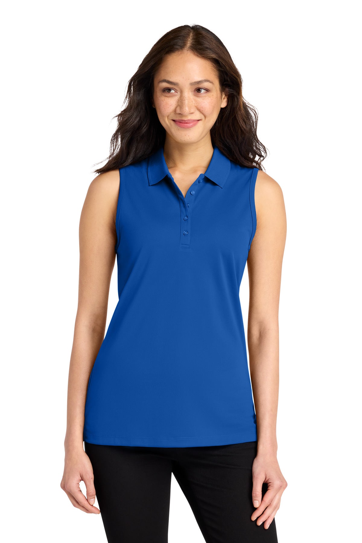 Port Authority ®  Women's Dry Zone ®  UV Micro-Mesh Sleeveless Polo LK110SV
