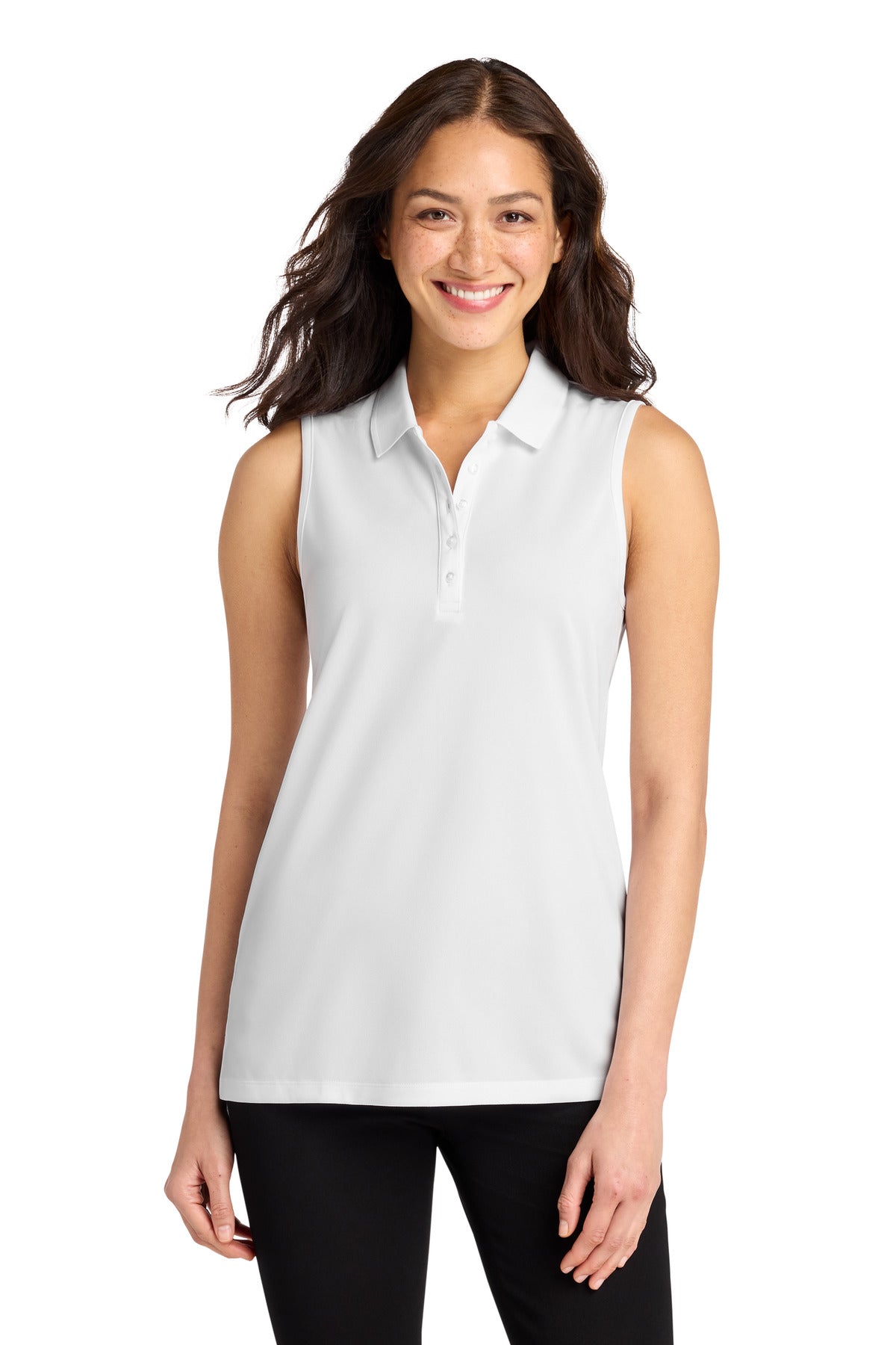 Port Authority ®  Women's Dry Zone ®  UV Micro-Mesh Sleeveless Polo LK110SV