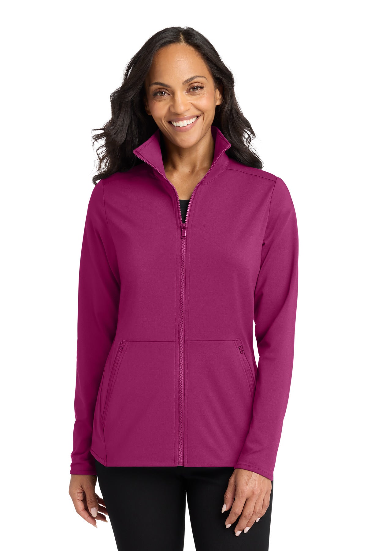Port Authority ®  Women's Accord Stretch Fleece Full-Zip LK595