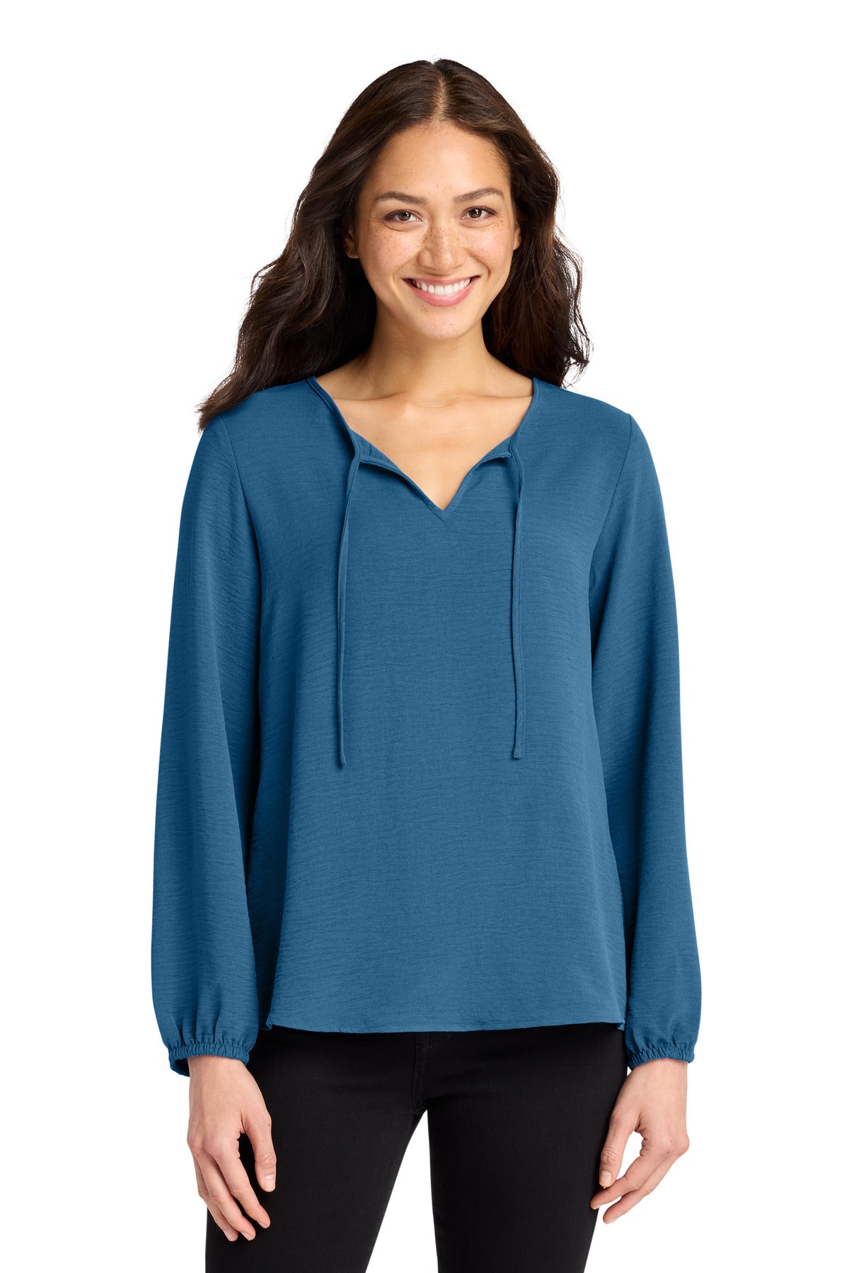 Port Authority ®  Women's Textured Crepe Blouse LW714